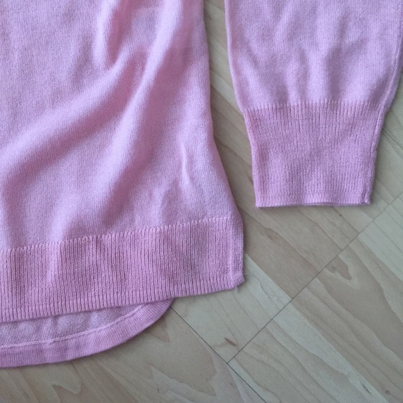 Madewell Southstar wool blend pink sweater M NWT - Picture 5 of 7